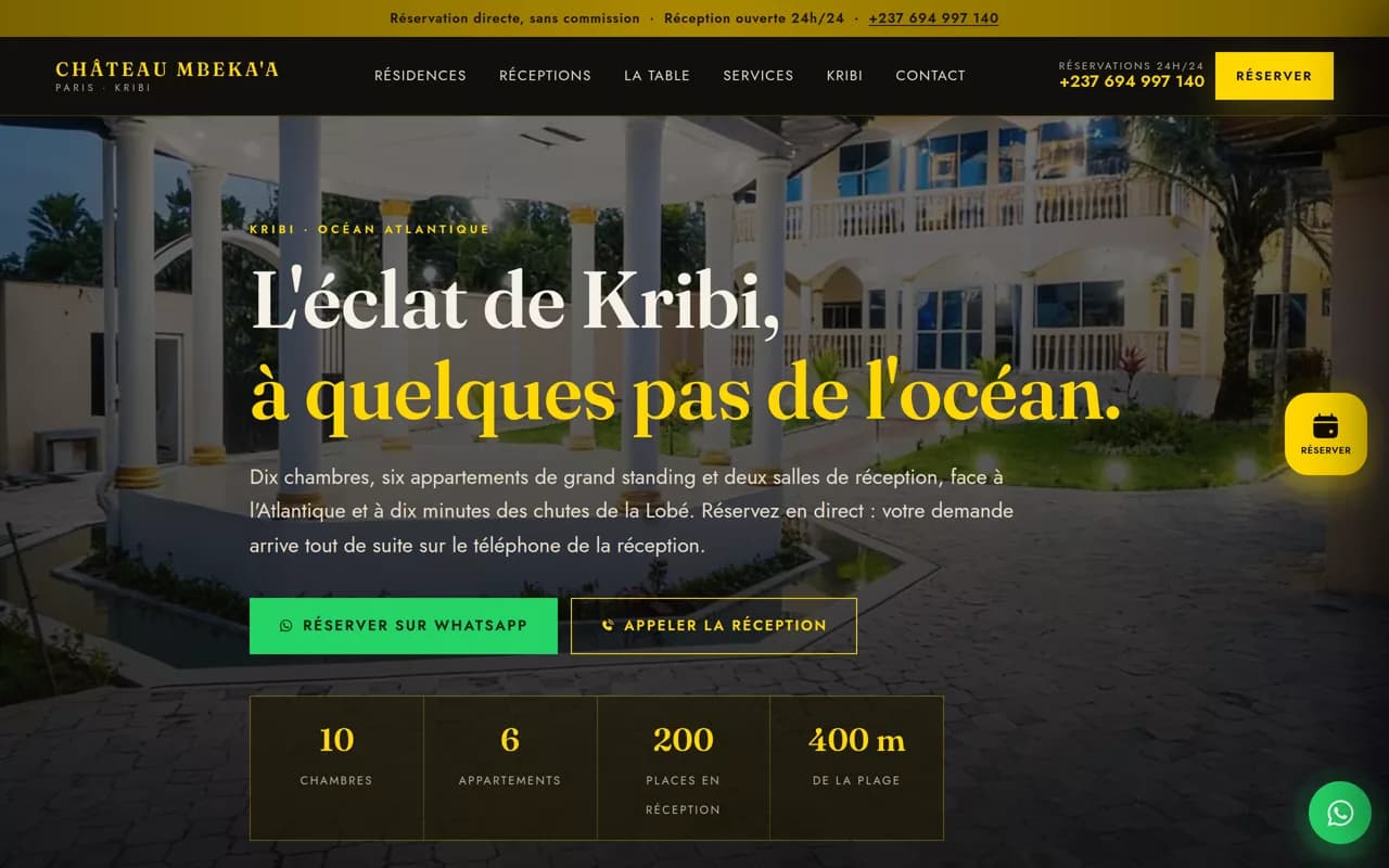 Château Mbeka'a Paris