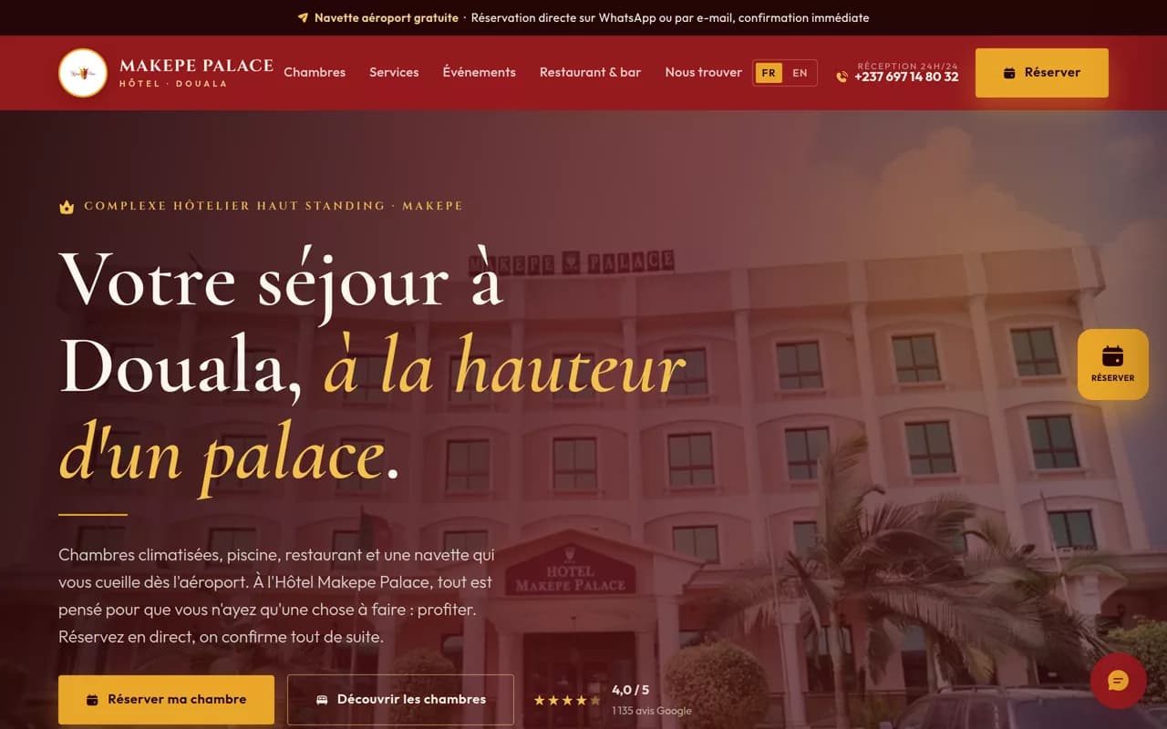 Hôtel Makepe Palace